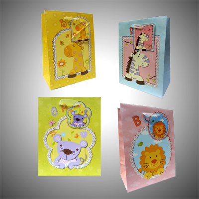 Bolsas de Regalo con Escarcha