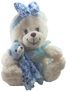 Peluche de Bebe Azul
