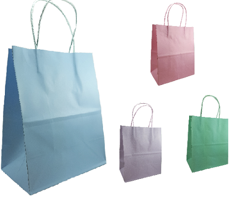 Bolsas de Regalo Colores Pasteles