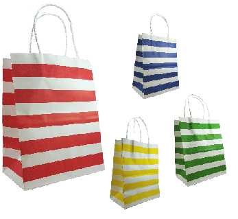 Bolsas de Colores Primarios Surtidas