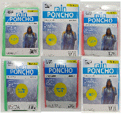 Rain Ponchos